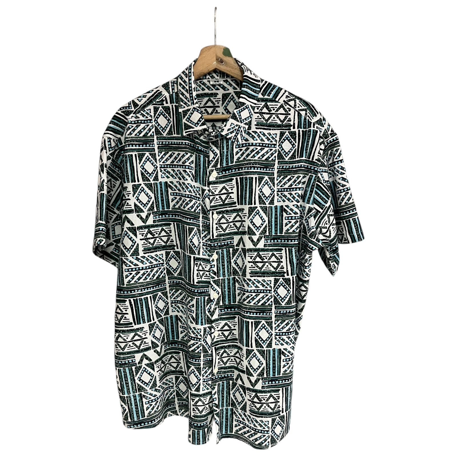 Camisa TribalRace Verde Regular Fit Lino