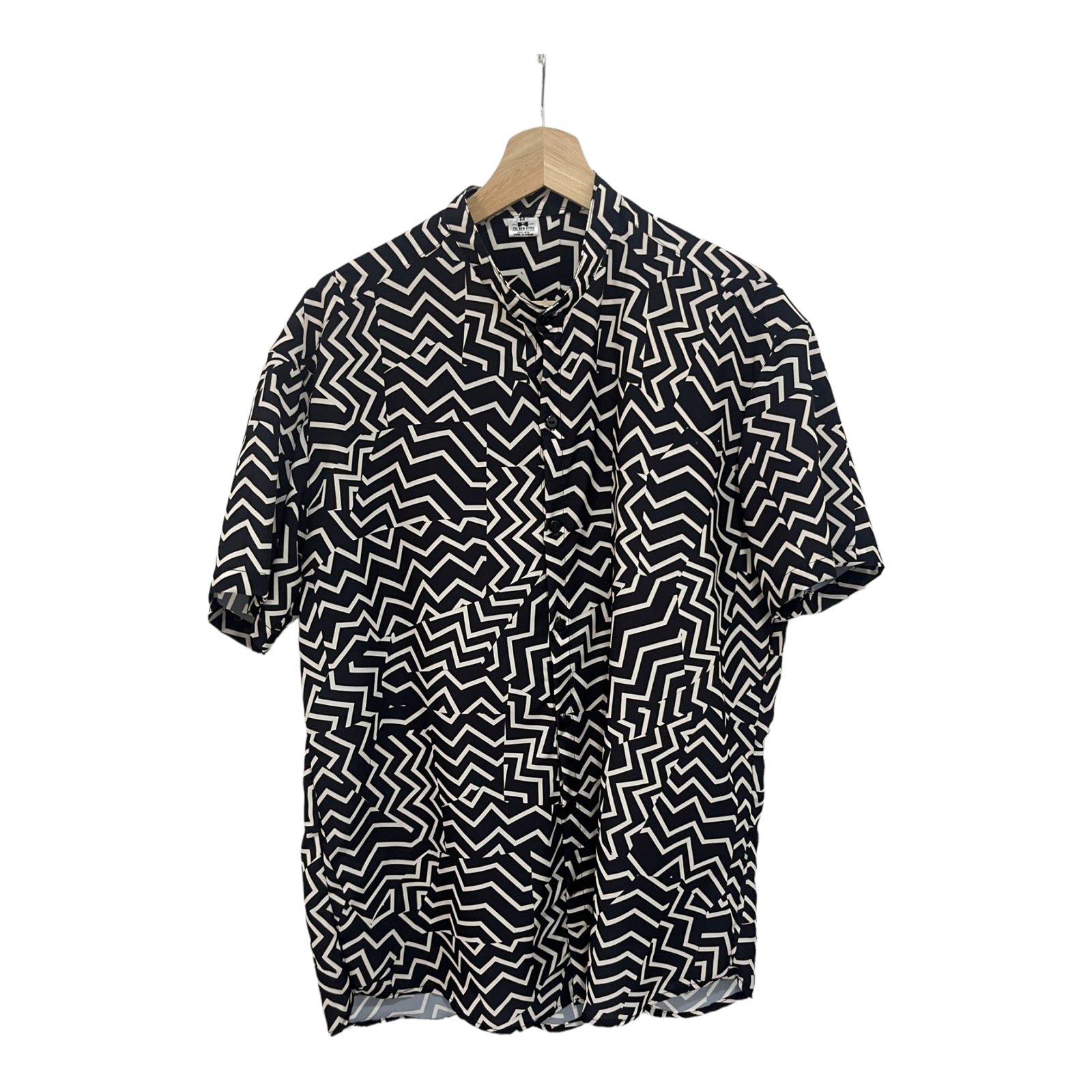 Camisa Zigzag Regular Fit Seda